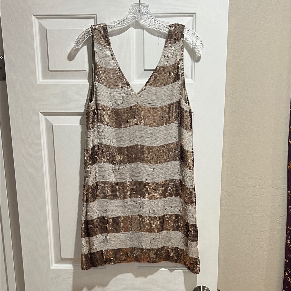 Parker Sequin Sleeveless Mini Dress